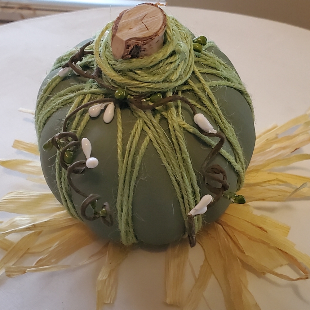 Welcome Fall- Boho Pumpkin